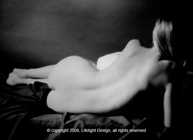 Sculptural Nude Series 2 Woman reclining
